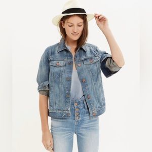 Madewell| Disdressed Denim Jean Jacket Small